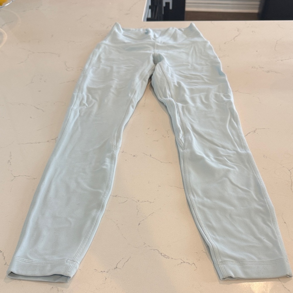 lululemon athletica Light Blue/Seafoam Leggings
